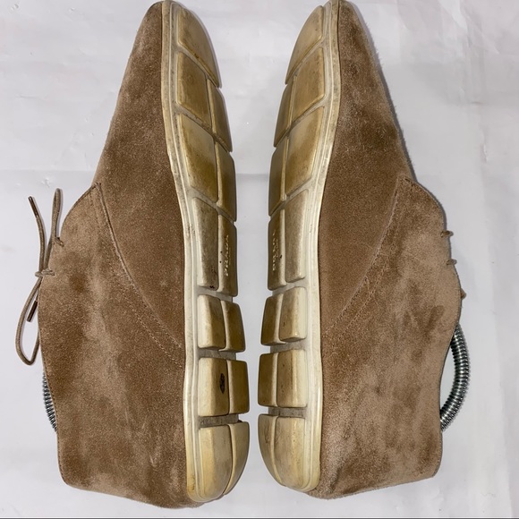 Prada Sand Desert Bootie shoes size EU 38 or 8 US - Picture 7 of 16